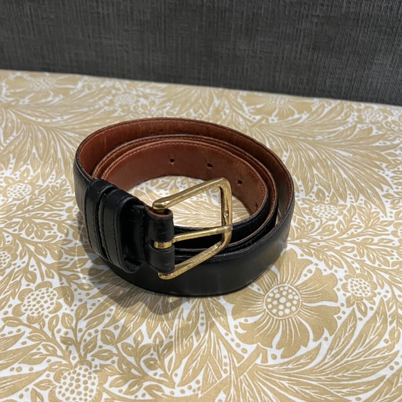 Coach Genuine Black Leather Belt - Picture 1 of 8